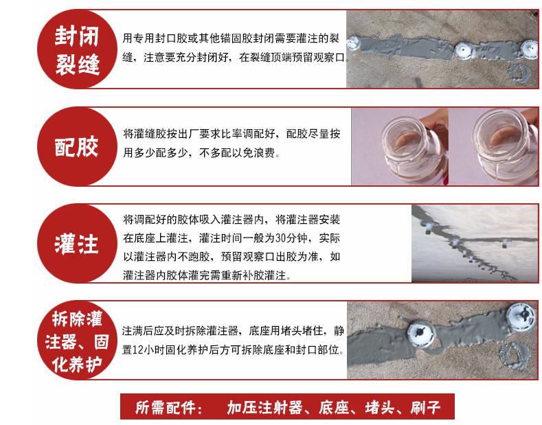 灌縫膠如何施工？有哪些注意事項？