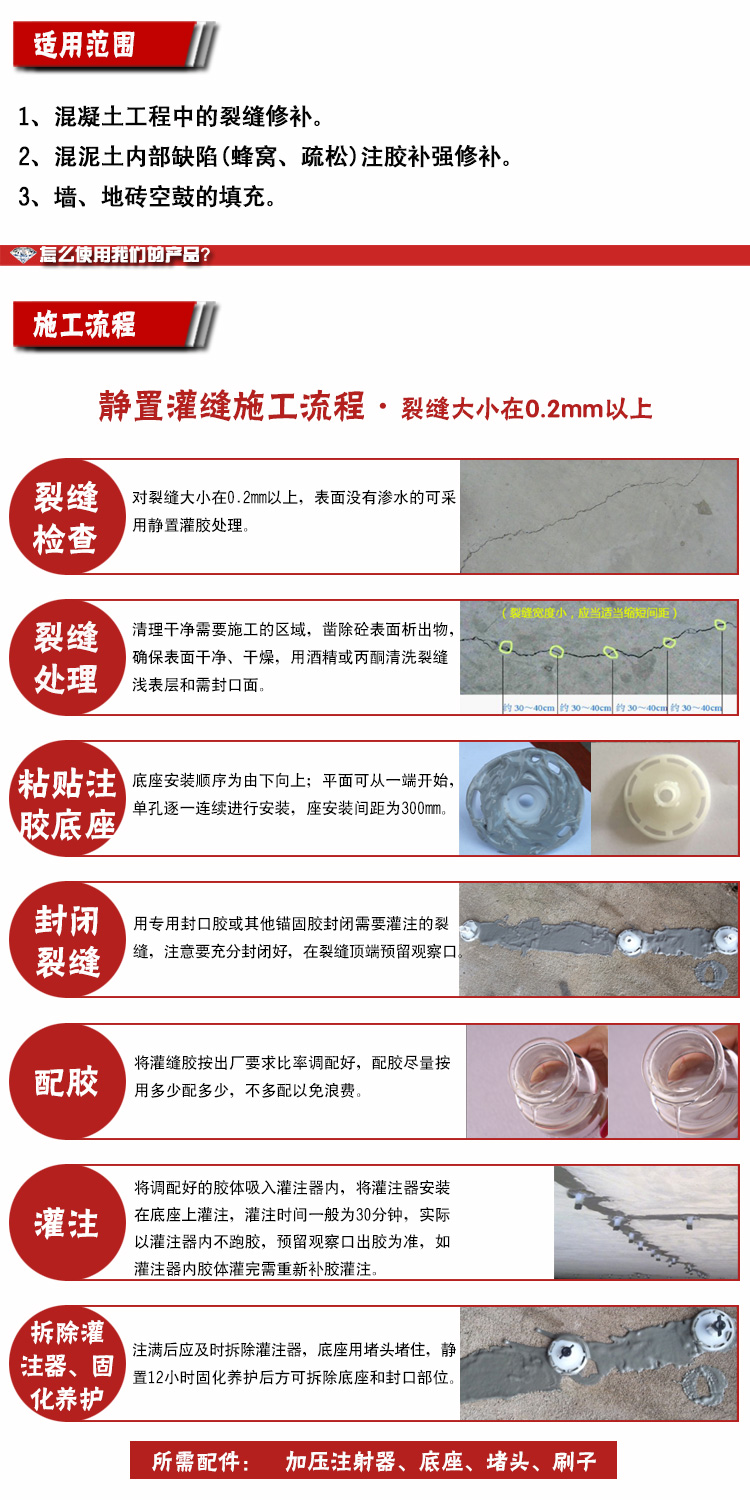 地面出現(xiàn)裂縫使用灌縫膠加固靠譜嗎？
