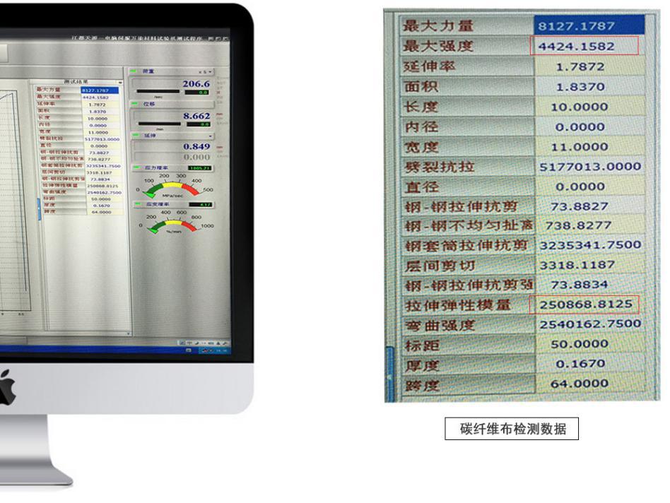 曼卡特碳纖維布抗拉強(qiáng)度4000多兆帕，這才是真正的高強(qiáng)！