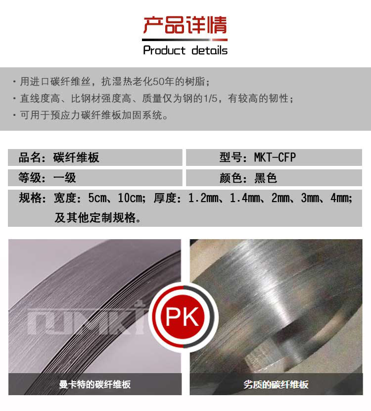 曼卡特預(yù)應(yīng)力碳纖維板，解決應(yīng)力滯后問題！